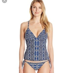 La Blanca Women's Racerback Push Up Tankini Top